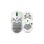 Valkyrie Kablosuz Petek Tasarım Şarjlı Gaming Mouse – Rgb Aydınlatmalı 3200 Dpı Ultra Hafif Beyaz