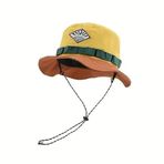 Valkyrie Katlanabilir Bucket Şapka Unisex – Ayarlanabilir İpli Yazlık Outdoor Şapka Hafif Nefes Alabilir Kamp Balıkçı Şapkası Sarı