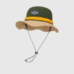 Valkyrie Katlanabilir Bucket Şapka Unisex – Ayarlanabilir Ipli Yazlık Outdoor Şapka Hafif Nefes Alabilir Kamp Balıkçı Şapkası Yeşil - Standart