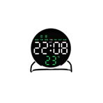 valkyrie LED Dijital Masa Saati Alarm Sıcaklık Takvim Göstergeli USB Gece Işıklı Masa Saati Çift Ala