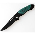 Valkyrie Mini Taktik Katlanır Çelik Outdoor Bıçak – 15.8 cm – Kompakt & Dayanıklı Tasarım Yeşil