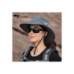 Valkyrie Outdoor Güneş Şapkası Unisex Kamp Trekking Safari Balıkçı Şapkası Uv Koruma Gri