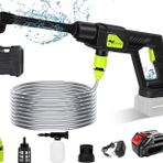 Valkyrie Şarjlı Ve Yüksek Basınçlı İlaçlama Oto Yıkama Ve Sulama Tabancası 6 Farklı Püskürtme 24v 15.000mah Yüksek Kapasite