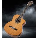 Valler Elektro Klasik Gitar VG517CEQ 39 inç Sedir Üst Kapak ile Parlak Cila