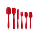 Valletta Drongo 6'lı Kırmızı Spatula Set