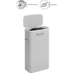 Valletta Paloma 40L Tek Yıkanabilir Bölmeli Katlanabilir Kumaş Kirli Çamaşır Sepeti Light Gray - Açık Gri