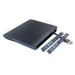 Valley Of The Sun USB 3.0 taşınabilir açılır harici optik disk sürücü muhafaza kiti ODD Caddy LG HL Panasonic dahili 12.7mm SATA tepsi yükleme CD DVD BD oynatıcı brülör siyah renk