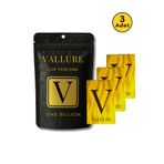 Vallure 3'Lü One Billion Parfümlü Kart Araba Kokusu