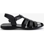 Valmenti 1152 019 Nero Siyah Erkek Düz Sandalet