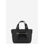 Valmenti 301 3003 BN Y24 Zumba Siyah Deri 16x32x12 cm Kadın El Çantası