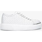 Valmenti Erkek Deri Siyah Sneakers & Spor Ayakkabı 352 22214 Erk Ayk Y25 Sıyah Orgu - Beyaz