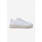 Valmenti Erkek Hakiki Deri Beyaz Sneakers & Spor Ayakkabı 352 21346 ERK AYK SK24-25 BEYAZ NAPPA