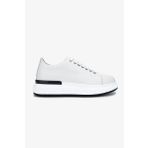 Valmenti Erkek Hakiki Deri Beyaz Sneakers & Spor Ayakkabı 381 VAL-19669 ERK AYK Y25 BEYAZ