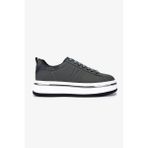 Valmenti Erkek Hakiki Deri Gri Sneakers & Spor Ayakkabı 381 21618 ERK AYK Y25 GRI