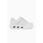 Valmenti Erkek Hakiki Deri Kırık Beyaz Sneakers & Spor Ayakkabı 298 3192-7585 ERK AYK SK25-26 OFF WHITE