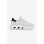 Valmenti Erkek Hakiki Deri Kırık Beyaz Sneakers & Spor Ayakkabı 298 3194-7585 ERK AYK SK25-26 OFF WHITE NAPPA