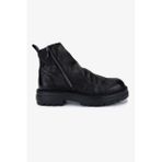 Valmenti Erkek Hakiki Deri Siyah Casual Bot 1158 3741 Erk Bot SK25-26 Nero