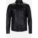 Valmenti Erkek Hakiki Deri Siyah Eskitme Deri Mont 1000 033 Erk Derımont Y25 Sıyah Eskıtme - 2XL