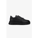 Valmenti Erkek Hakiki Deri Siyah Floter Sneakers & Spor Ayakkabı 352 21161 ERK AYK SK24-25 SIYAH FLTR