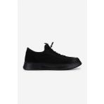 Valmenti Erkek Hakiki Deri Siyah Nubuk Sneakers & Spor Ayakkabı 298 VAL-9169-F412 ERK AYK Y25 SIYAH NBK