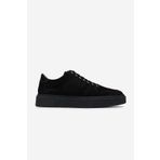 Valmenti Erkek Hakiki Deri Siyah Nubuk Sneakers & Spor Ayakkabı 352 21217 ERK AYK SK24-25 SIYAH NBK