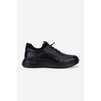 Valmenti Erkek Hakiki Deri Siyah Sneakers & Spor Ayakkabı 298 2625-7102 ERK AYK SK25-26 SIYAH ATLAS