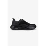 Valmenti Erkek Hakiki Deri Siyah Sneakers & Spor Ayakkabı 298 3174-5018 ERK AYK SK25-26 SYH MAT/SYH DNT