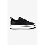 Valmenti Erkek Hakiki Deri Siyah Sneakers & Spor Ayakkabı 381 21618 ERK AYK Y25 SIYAH MAT