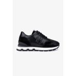 Valmenti Erkek Hakiki Deri Siyah Süet Sneakers & Spor Ayakkabı 1093 1898 ERK AYK SK25-26 SIYAH SUET/SYH