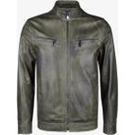 Valmenti Erkek Olive Hakiki Deri Deri Mont 571 Smr 767 Erk Dr Mont SK23/24 - 2XL