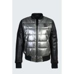 Valmenti Kadın Grı Icon Deri & Tekstil Deri Mont 993 P-202 Byn Mont SK23/24 - XL - Gri