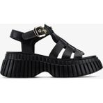 Valmenti Kadın Hakiki Deri Siyah Deri Düz Sandalet 1141 842 Bn Sndlt Y26 Black Leather - Siyah - Deri