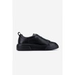 Valmenti Kadın Hakiki Deri Siyah Floter Sneakers & Spor Ayakkabı 1163 1600 Bn Ayk SK25-26 Sıyah Fltr