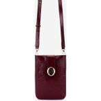 Valmenti Kadın Suni Deri Bordo Rugan Postacı Çanta 1178 4004 Bn Cnt SK25-26 Bordo Krsk Rgn - 18*22*6 - Rugan Bordo