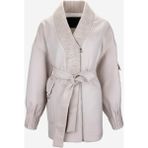 Valmenti Kadın Tekstil Bej Kaban 616 5277 Bn Kaban SK25/26 Bej Kasmır - XL