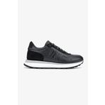 Valmenti Noa Erkek Siyah Hakiki Deri Sneakers & Spor Ayakkabı 381 19566 ERK AYK Y24