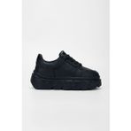 Valmenti Siyah Kadın Deri Sneaker 1011 6186 BN AYK SK23/24