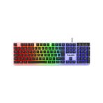 Valor Commander Rgb Işıklı & Full Set 104 Tuşlu Membran Oyuncu Klavyesi