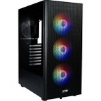 Valor Mesh Rgb Siyah Mid Tower Gaming Kasa 750W 80+ Gold Güç Kaynağı Dahil Atx