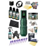 Valor T-Rex Sonic Green Kablosuz 7 Stroke Değişebilir Dövme Makinesi Seti - Premium Dövme Seti