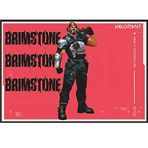 Valorant Brimstone Oyuncu Mouse Pad