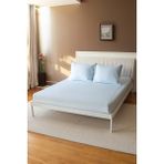 Valoroso Tekstil Lastikli Çarşaf Seti ( Yastık Kılıfı Dahil ) 4 Ebat - 90 X 190 - Bebe Mavisi