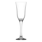 Vals Cam Şampanya Kadehi 6'lı 190 ml Ayaklı (Kahve Yanı Su/Kokteyl Bardağı)