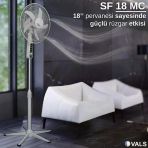 Vals Vals Sf 18 Mc Ayaklı Vantilatör