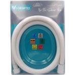 Valtemo Europe 150 Cm Beyaz NeoFlex Pvc Duş Hortumu, Gerçek Pirinç, 5 Katmanlı, Ultra Kaliteli