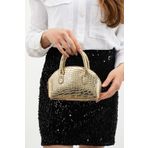 Valu Accessorize Kadın Gold Çapraz Askılı Mini Omuz Ve El Çantası