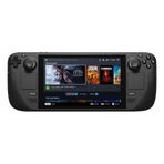 Valve Index Steam Deck OLED 512GB SSD + 16GB RAM (Uluslararası Sürüm) - 7,4" inç, 90Hz, 1280 x 800 piksel, SteamOS 3.0, Elde Taşınabilir Oyun Konsolu, Siyah