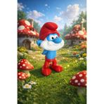 Valyria Şirin Baba 3D Baskı Figür 20 cm – Dekoratif Koleksiyonluk Smurf Karakter Oyuncak