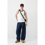 Vamos Oversize Askılı Tişört Beyaz