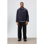 VAMOSCLO Boxy Fit Gabardin Ceket Füme